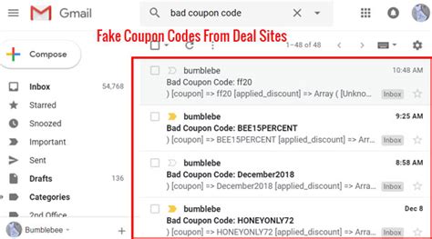 why online coupon websites are fake